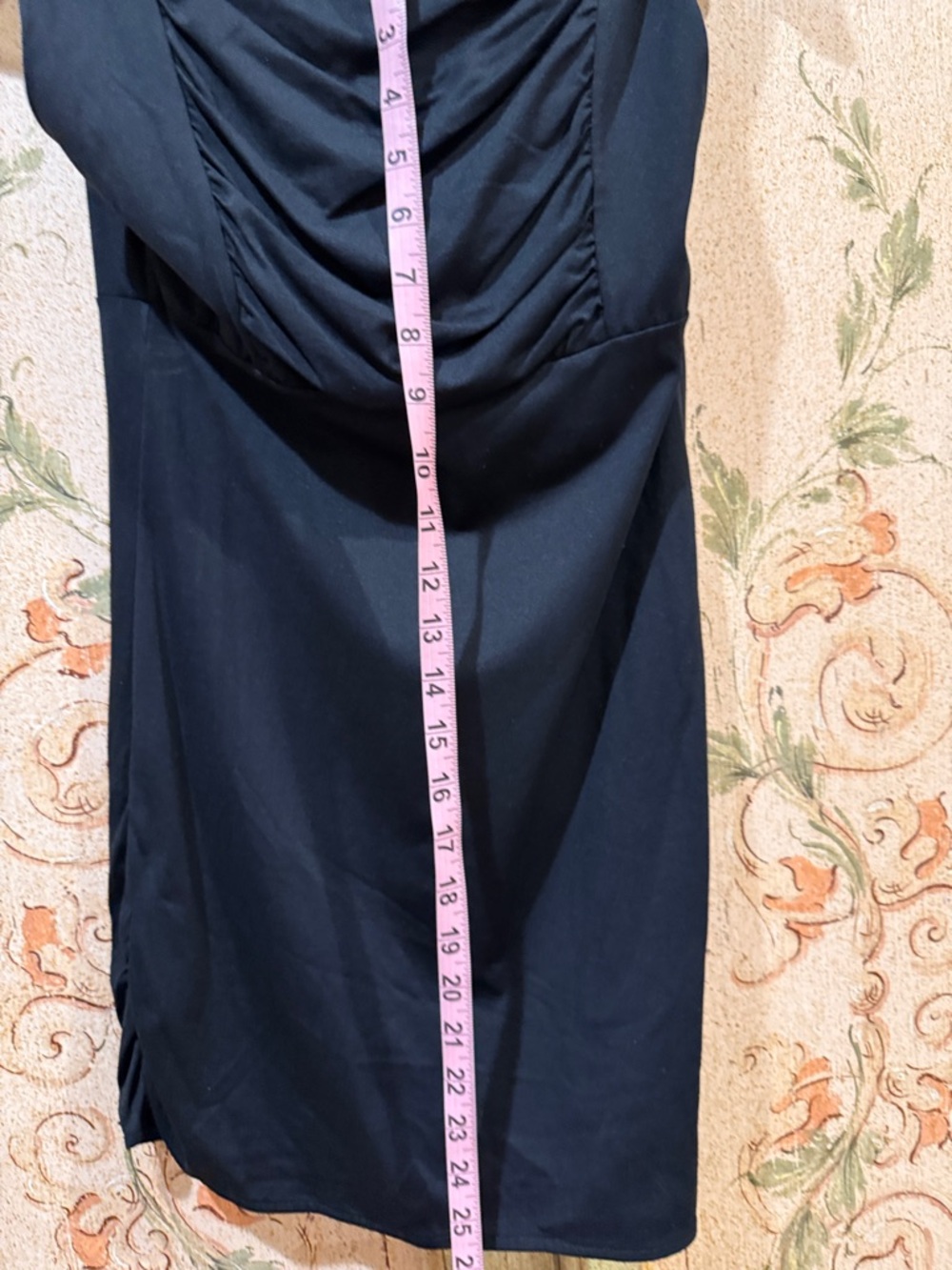 La Befana  Black Cowl Neck Sleeveless tunic - Picture 12 of 14